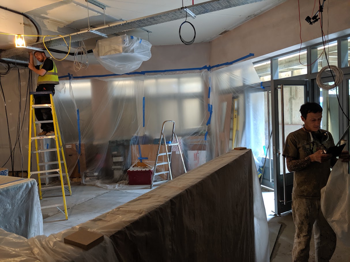 Commercial project at Caffe Nero