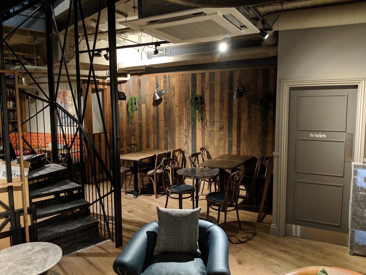 Completed commercial maintenance works with tidy handover