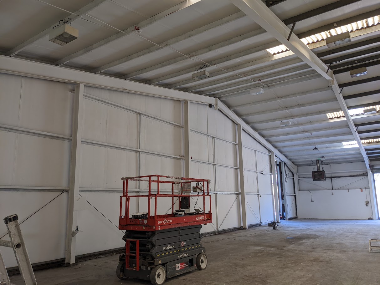 Completed commercial refurbishment finishes delivered by Ravenhill Contractors Ltd