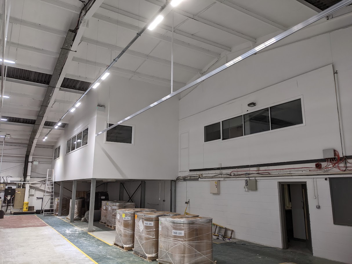 Industrial unit refurbishment works by Ravenhill Contractors Ltd
