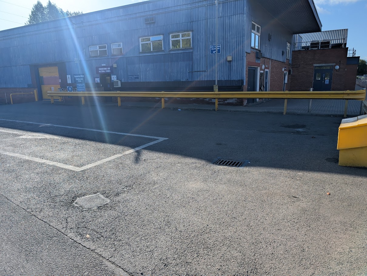 Before spray painting project