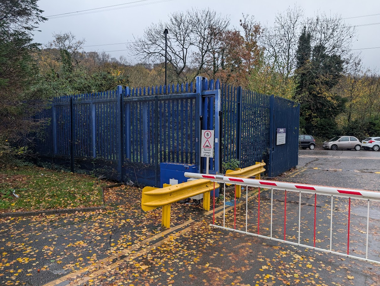 Installing security fencing at a commercial premises in Sheffield