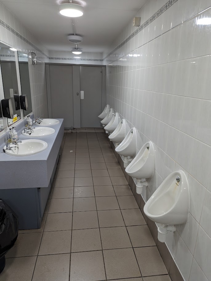 Washroom deep cleaning and sanitising for a commercial premises